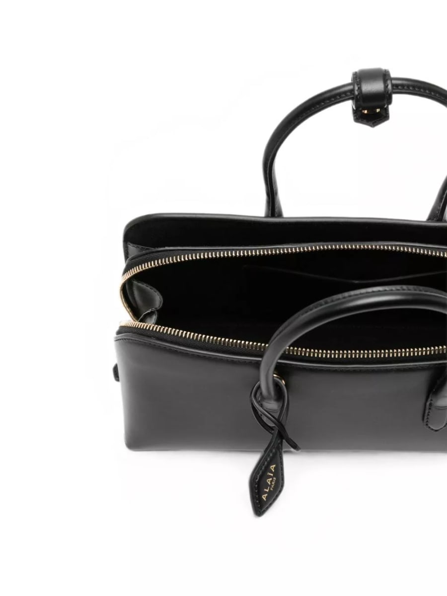 Alaïa Delta piccola borsa in pelle, view 3