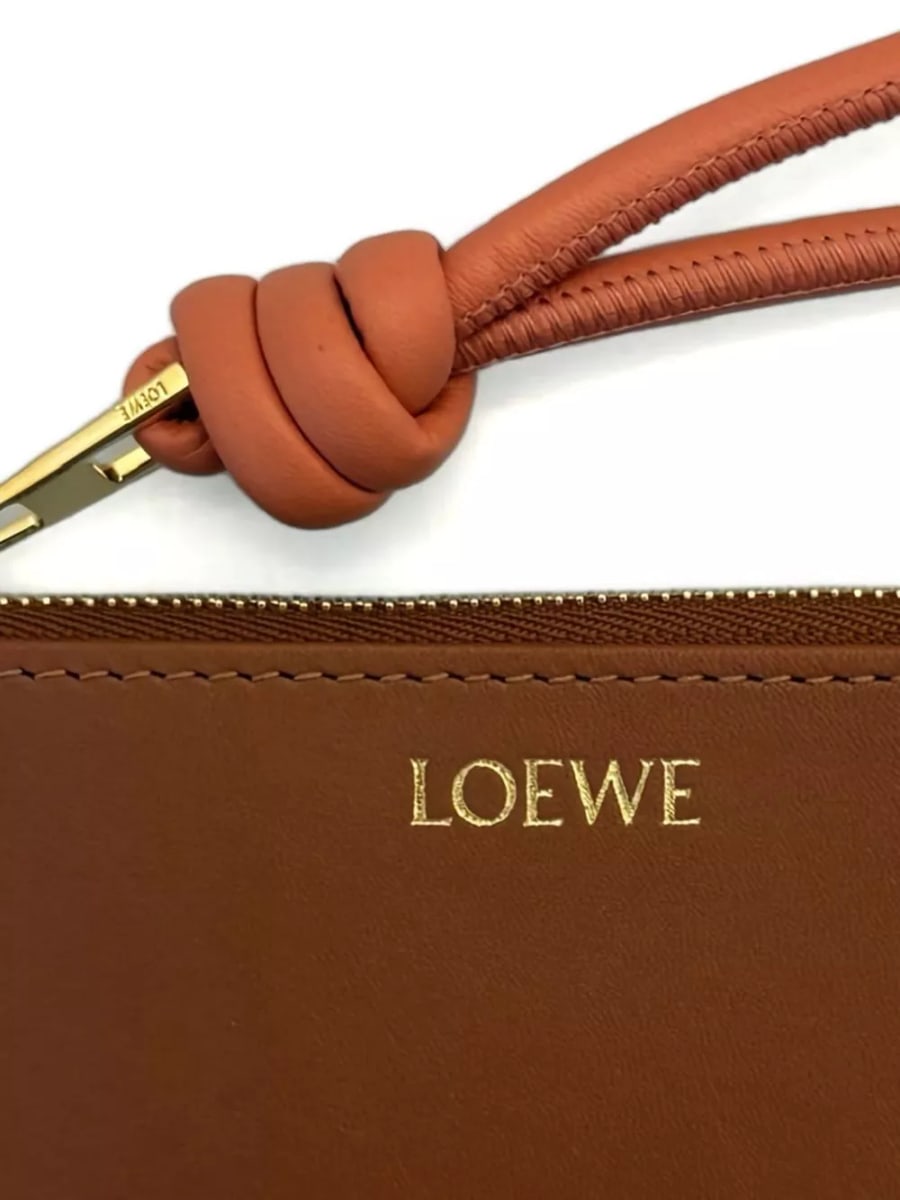 Loewe Portafoglio in pelle Knot, view 2