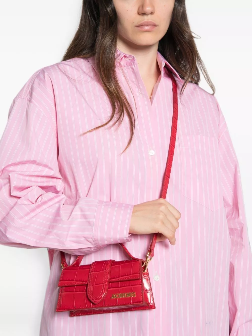 Jacquemus Borsa in pelle Le Bambino, view 2