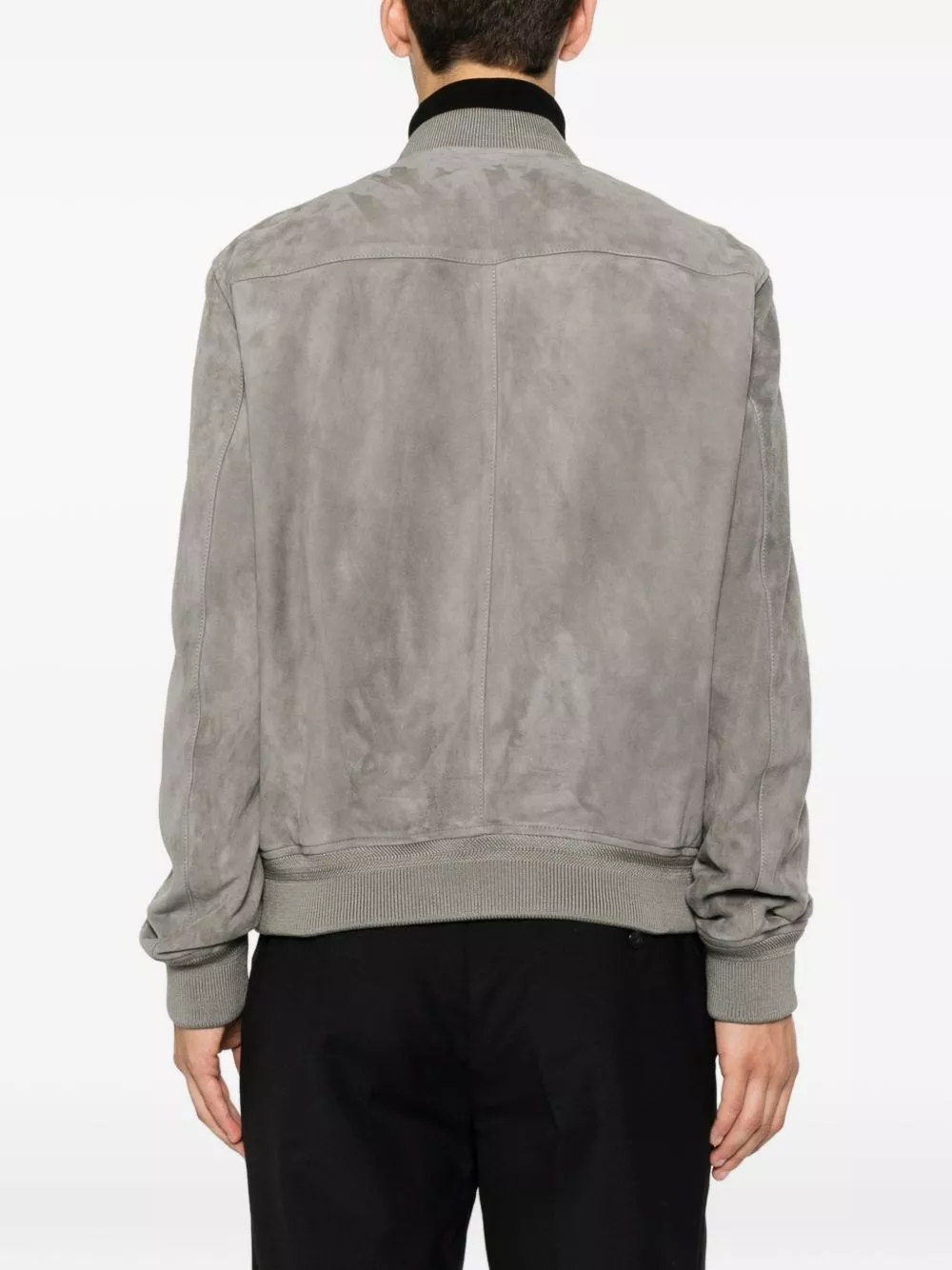 Tom Ford Giacca bomber in pelle scamosciata, view 2
