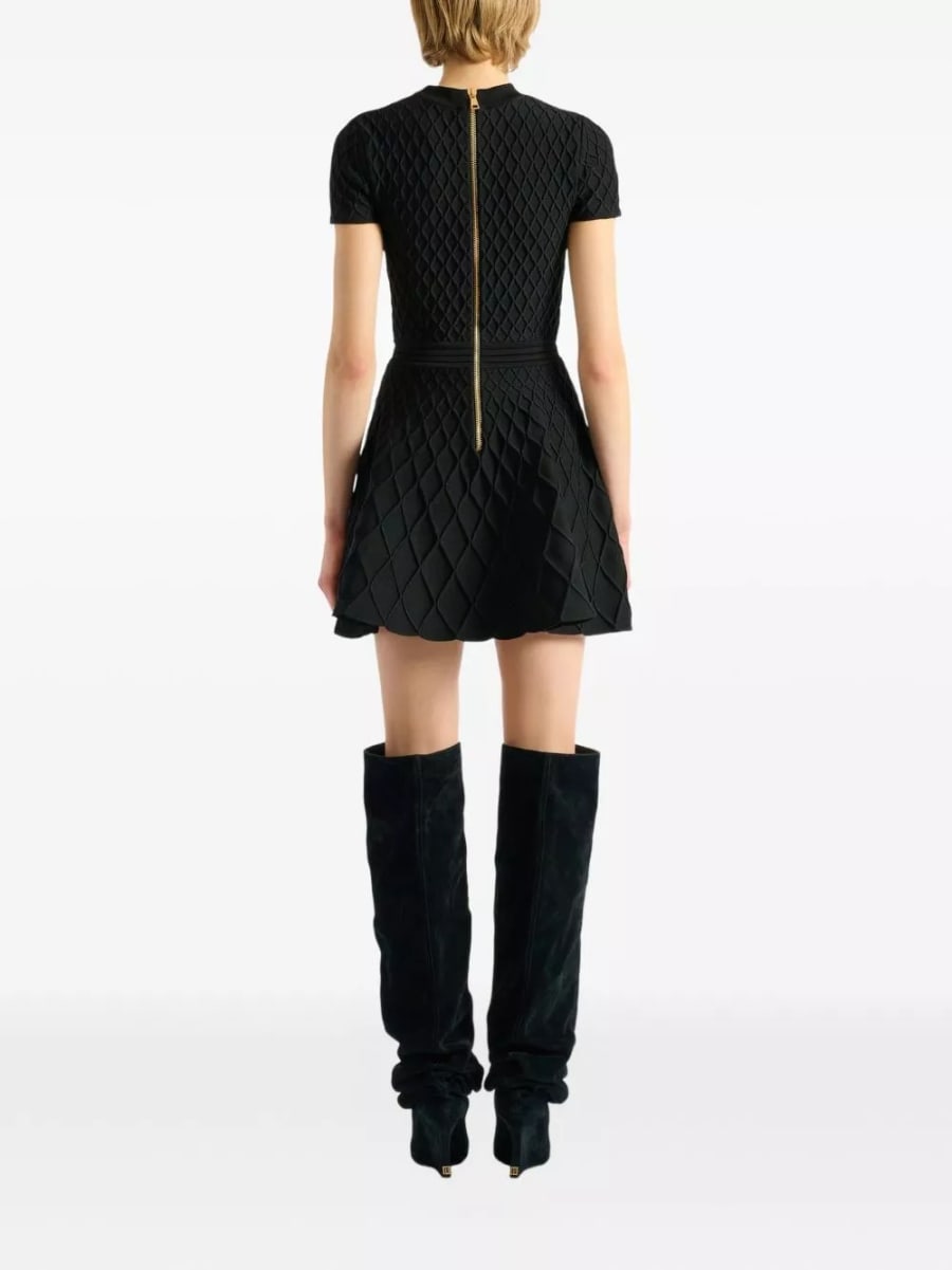 Balmain Abito mini svasato, view 2