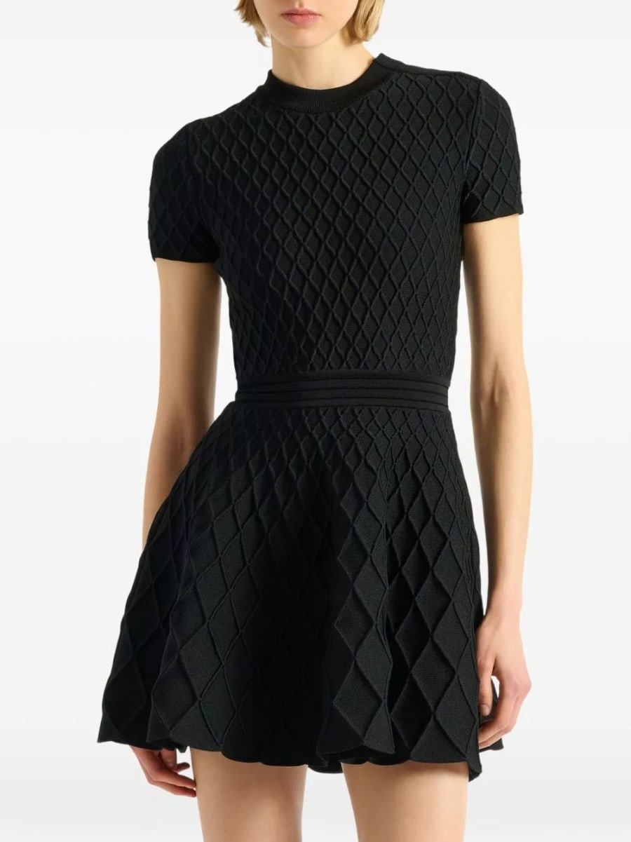 Balmain Abito mini svasato, view 5