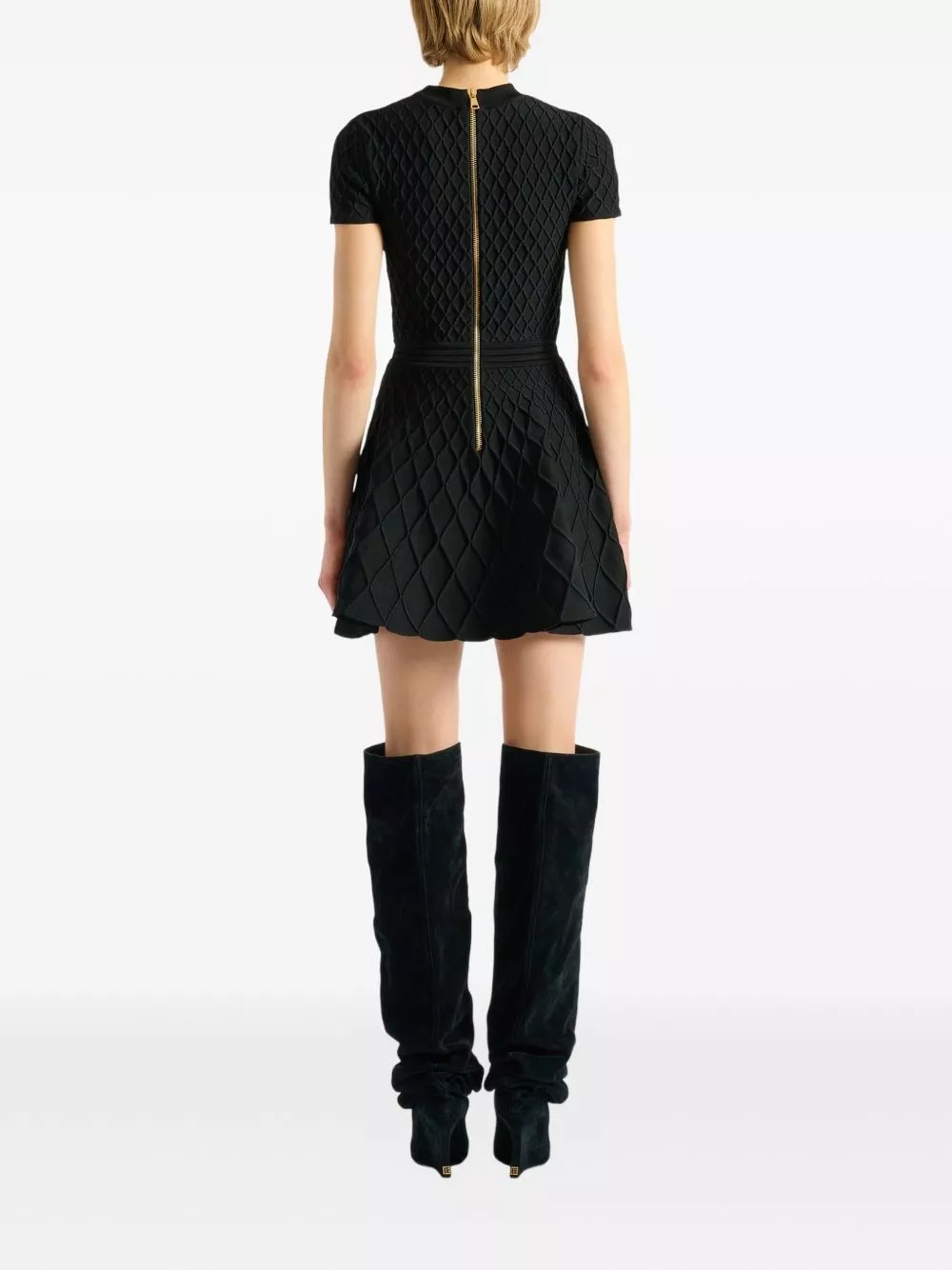 Balmain Abito mini svasato, view 2