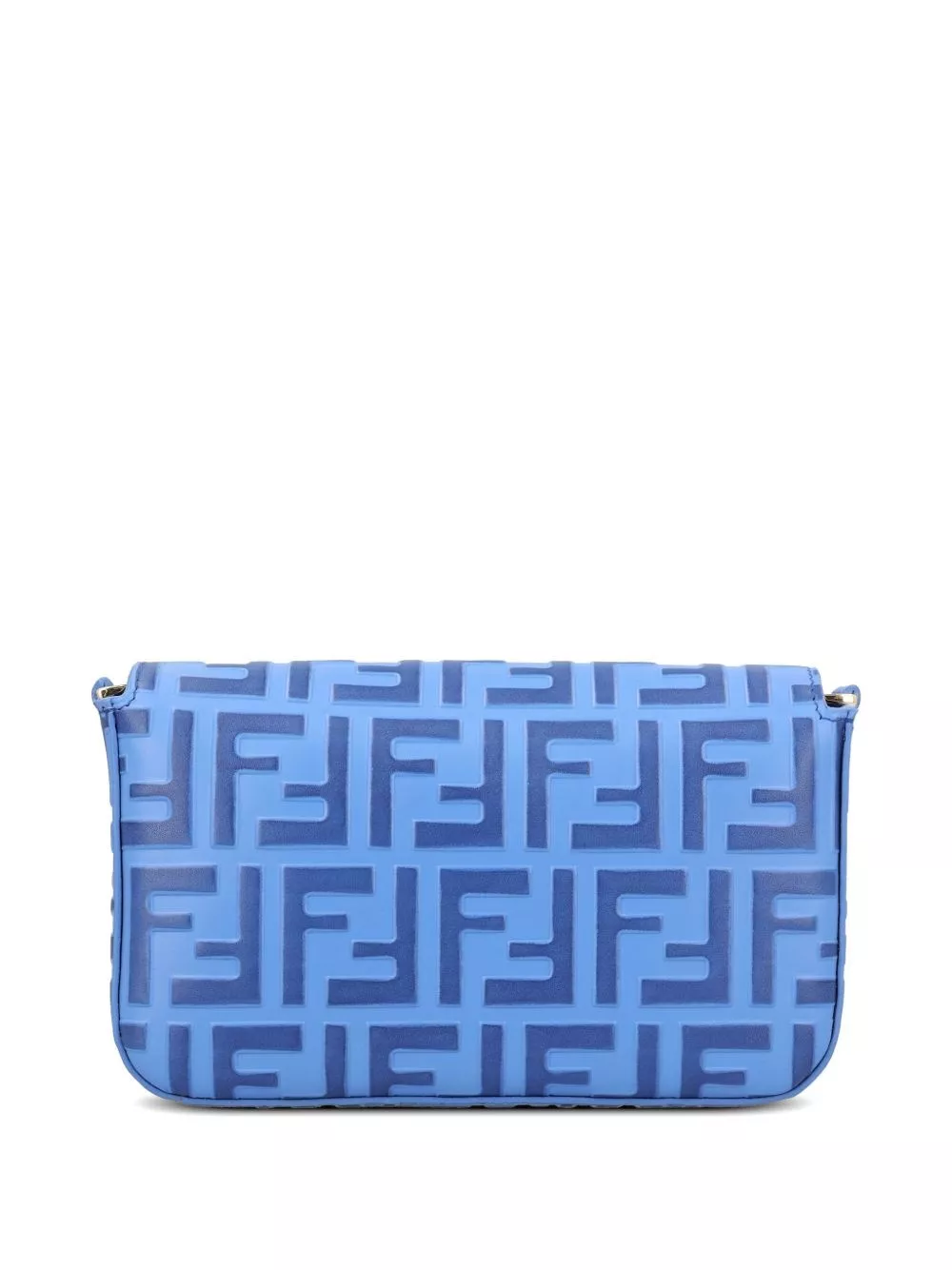 Fendi Portafoglio in pelle FF Diamonds con catena, view 2