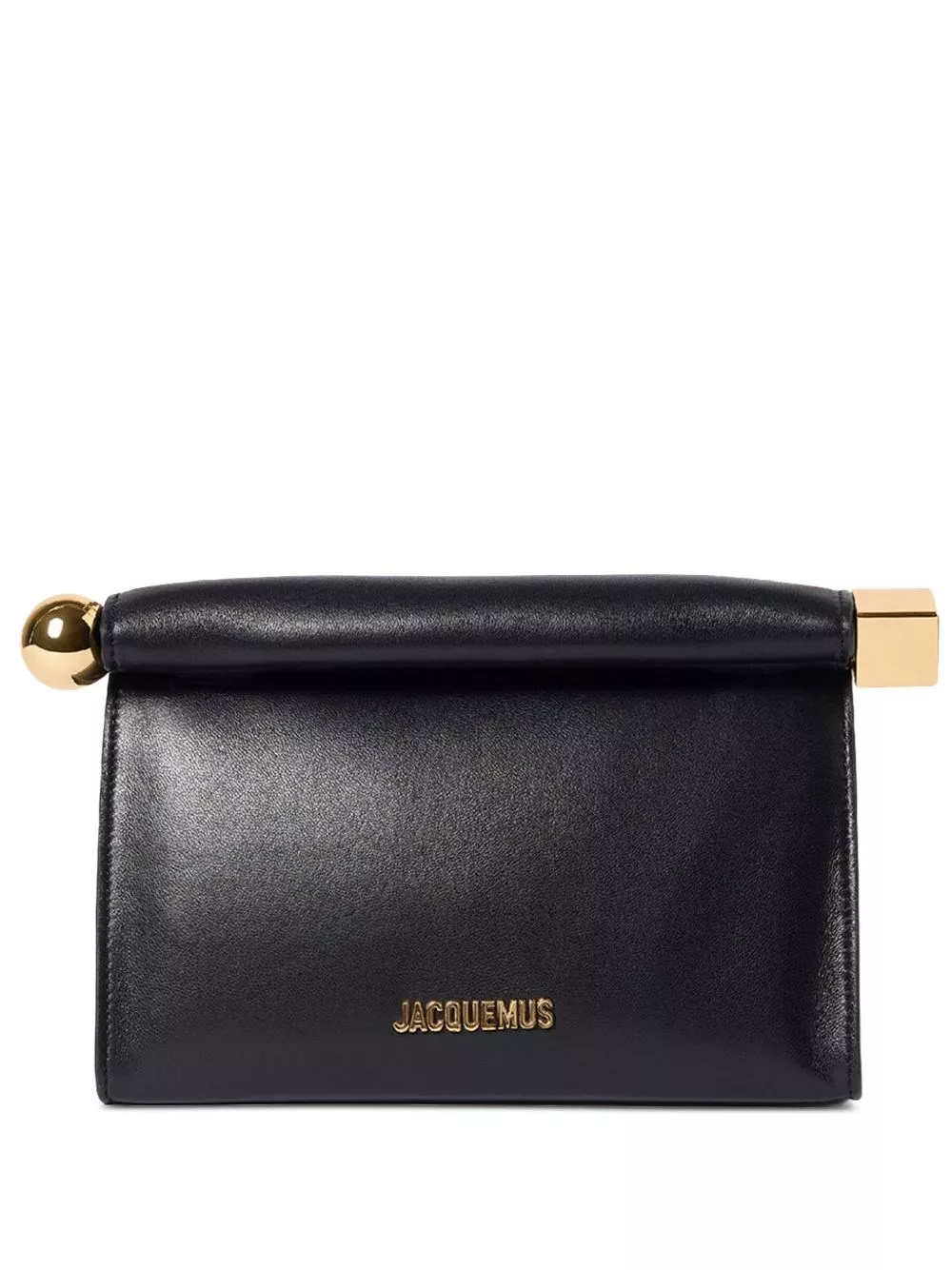 Jacquemus Clutch in pelle Le Sac Rond Carre