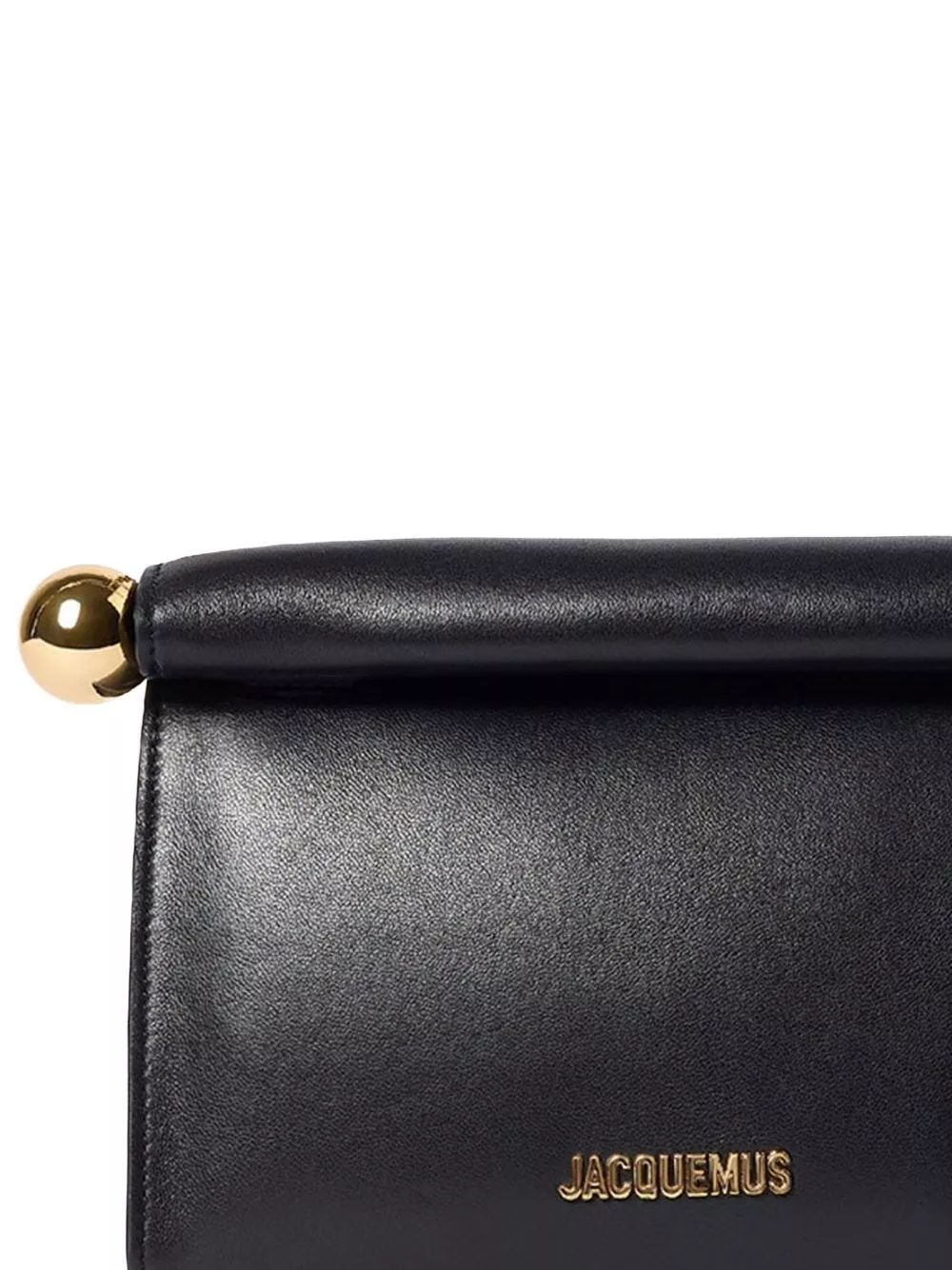 Jacquemus Clutch in pelle Le Sac Rond Carre, view 2