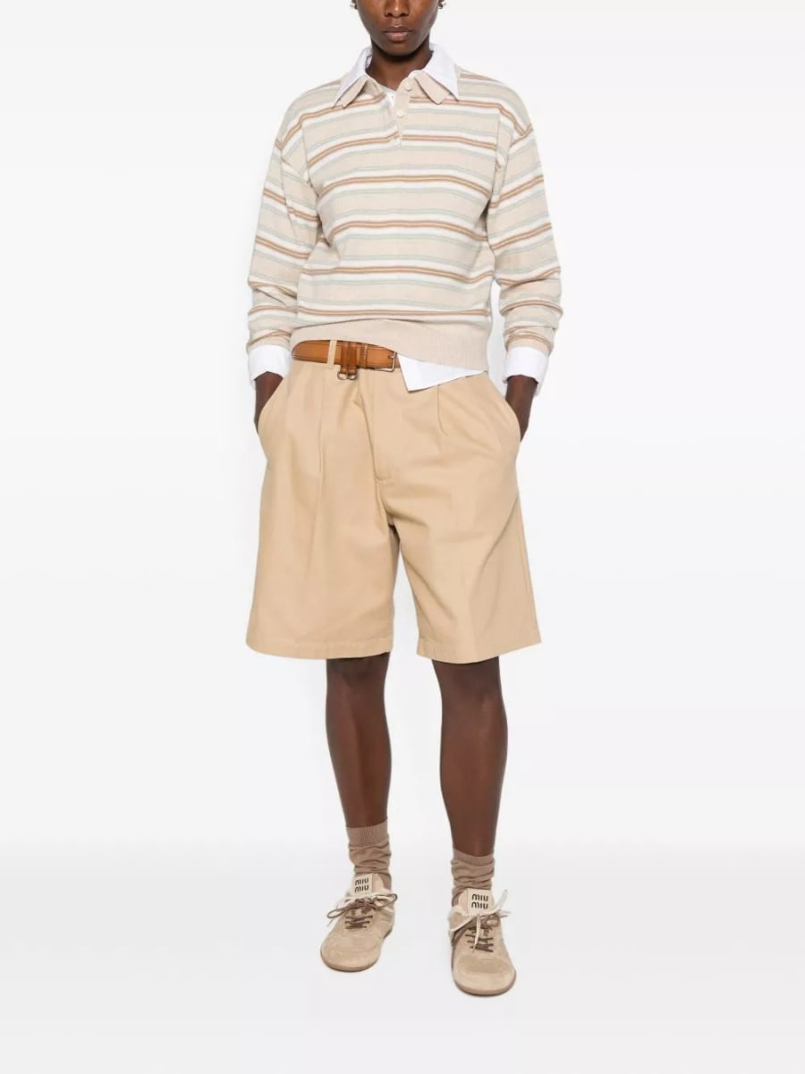 Guest in residence Maglia a righe in cashmere, view 2