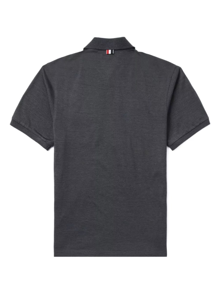 Thom Browne Rwb la polo in cotone, view 6