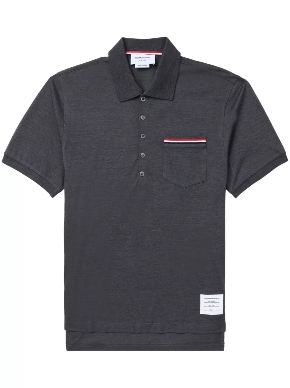 Thom Browne Rwb la polo in cotone