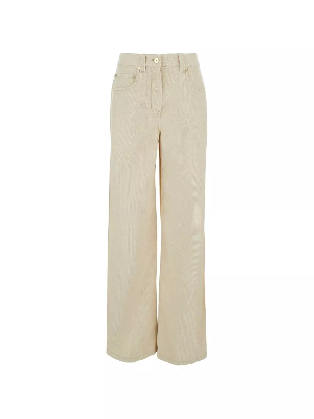 Brunello Cucinelli Pantaloni in velluto a gamba svasata