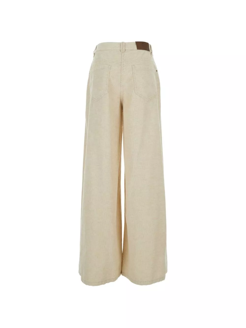Brunello Cucinelli Pantaloni in velluto a gamba svasata, view 2