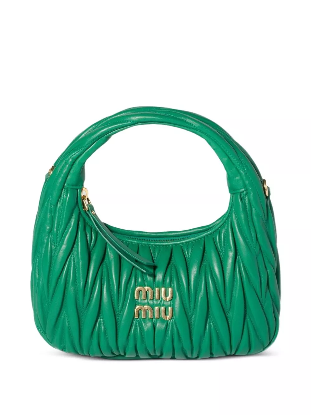 Miu Miu Borsa hobo in pelle Wander