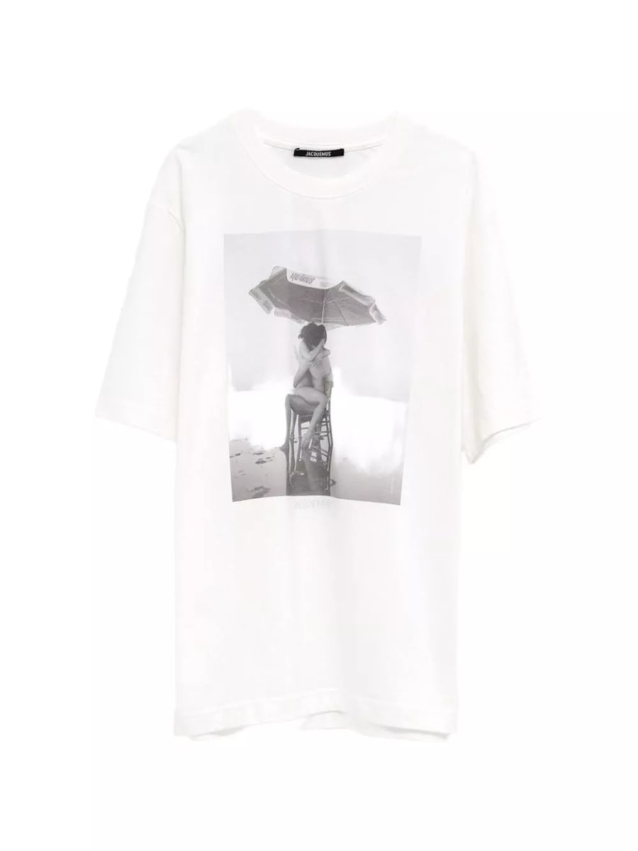 Jacquemus T-shirt in cotone stampato