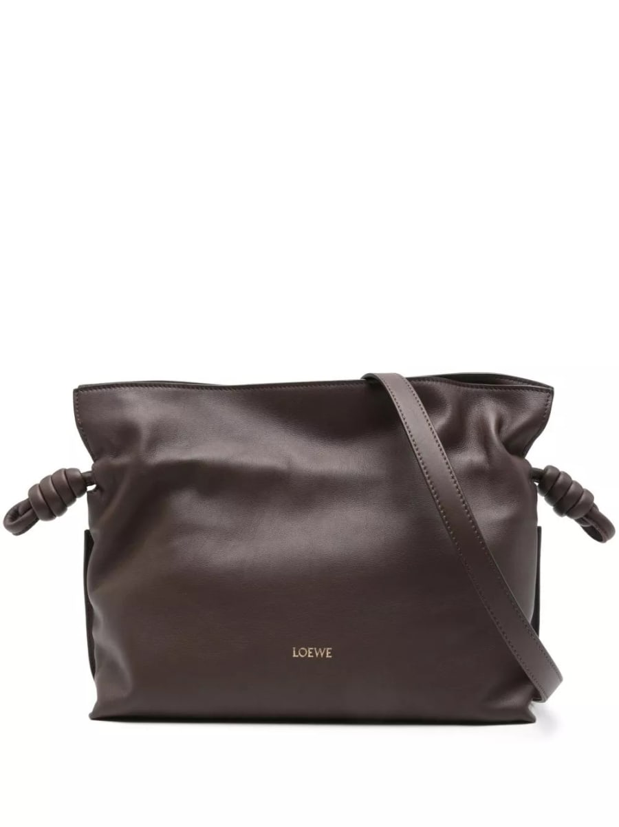Loewe Clutch in pelle media Flamenco