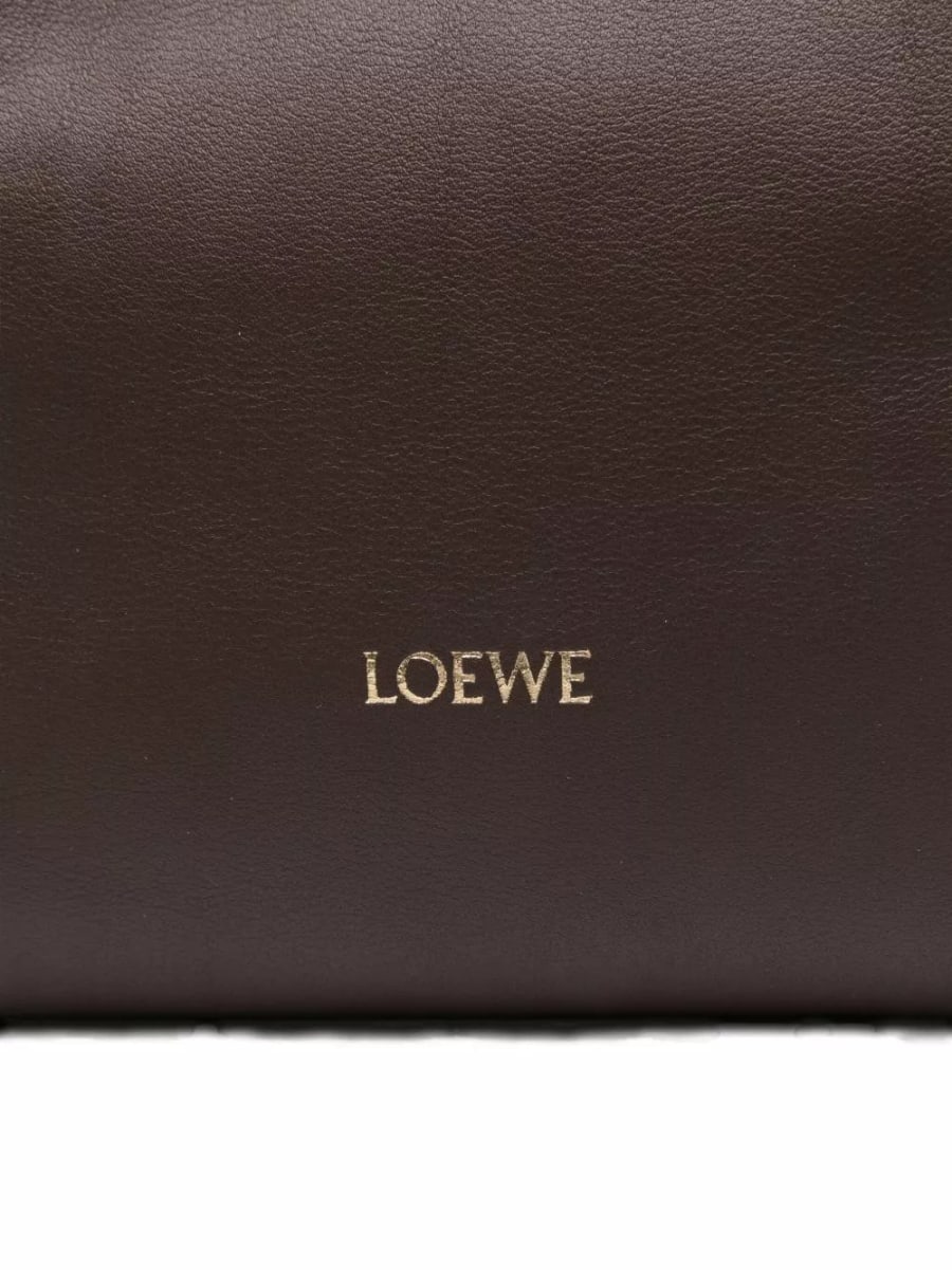 Loewe Clutch in pelle media Flamenco, view 2
