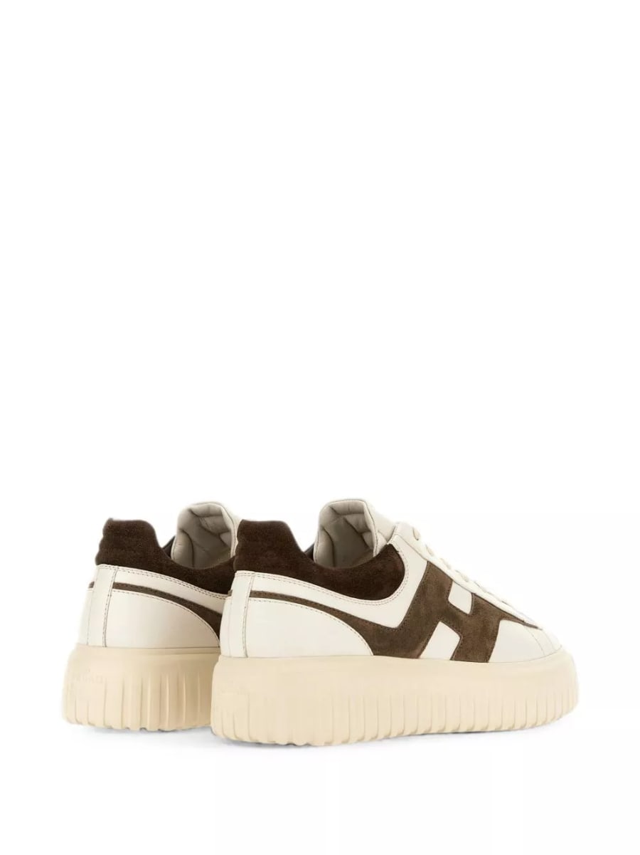 Hogan Sneakers in pelle H-Stripes, view 3