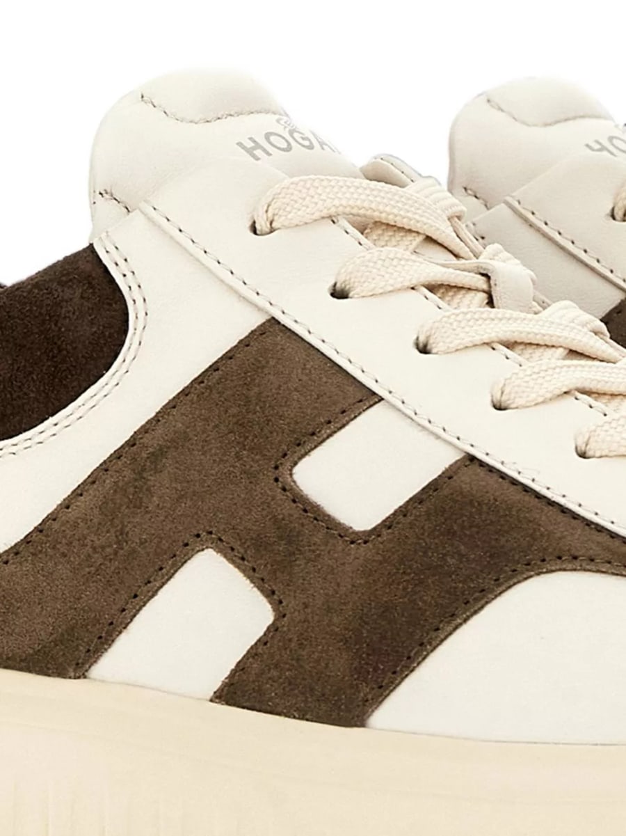 Hogan Sneakers in pelle H-Stripes, view 5