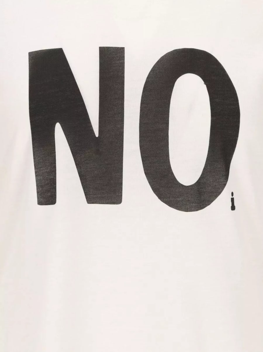 Fendi T-shirt in cotone senza stampa, view 2