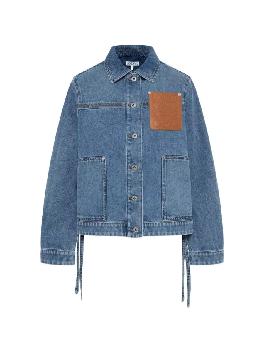 Loewe Giacca in denim Anagram
