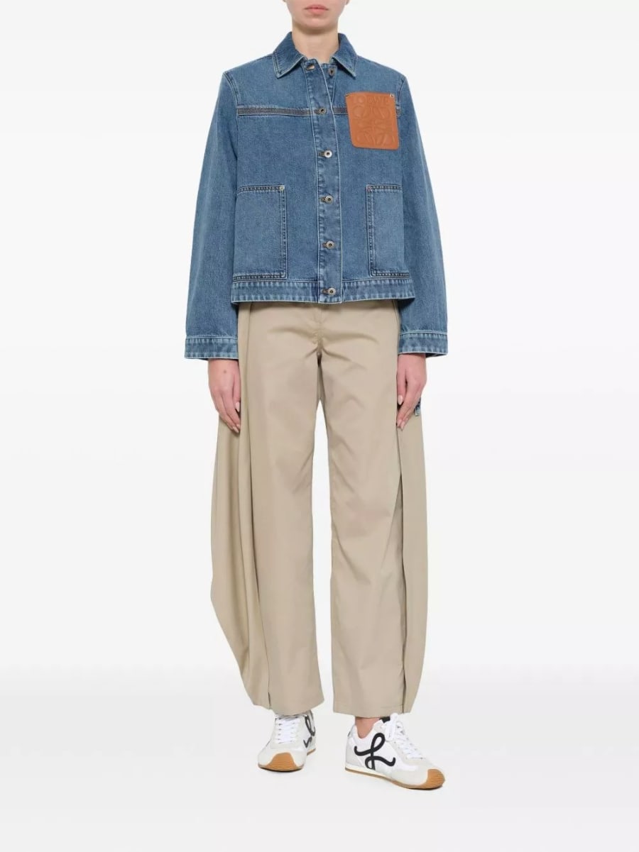 Loewe Giacca in denim Anagram, view 7