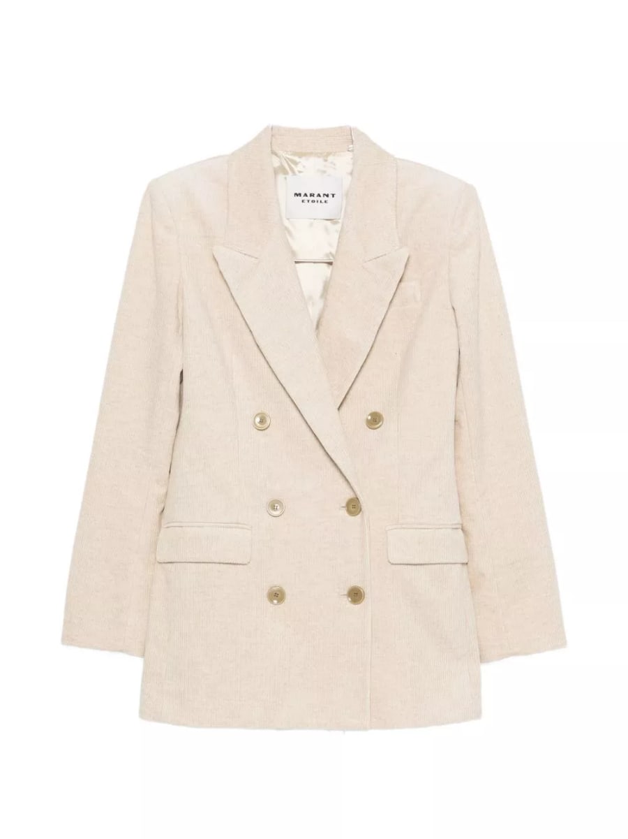Marant etoile Giacca in cotone e lino Rasma