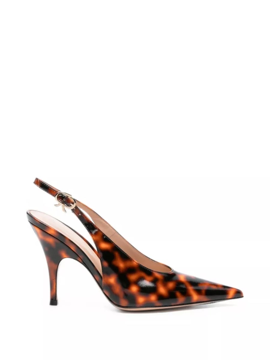 Gianvito rossi Pumps slingback in pelle Sofia