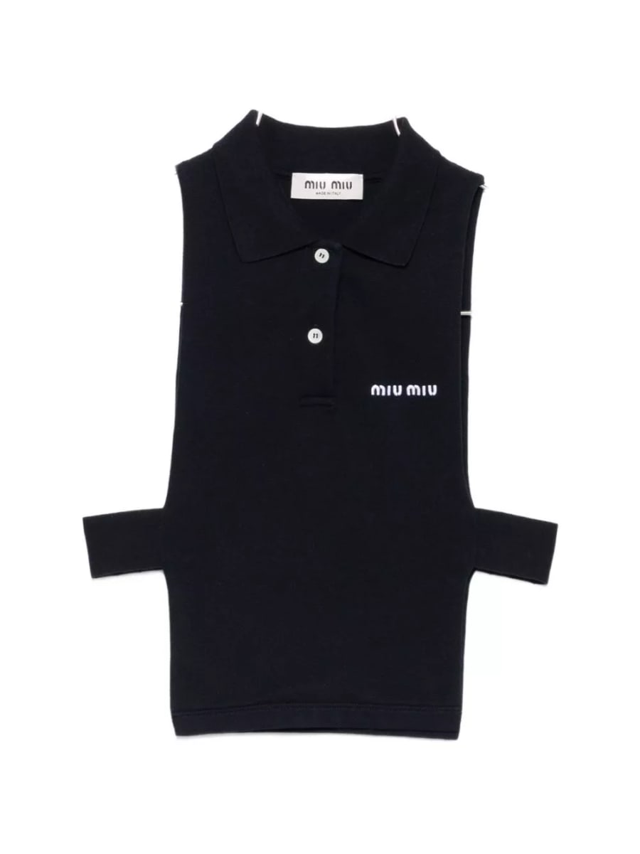 Miu Miu Top in cotone