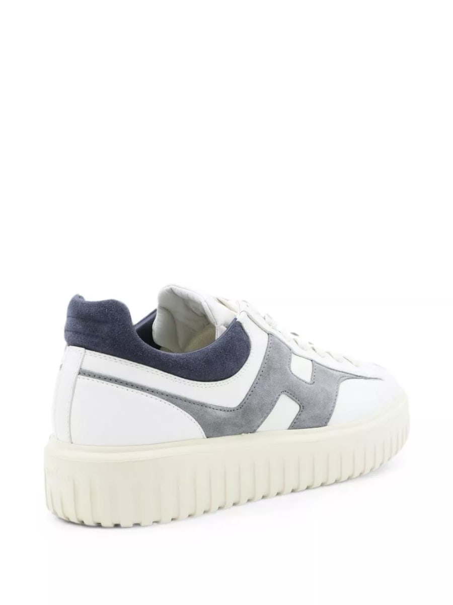 Hogan Sneakers in pelle H-Stripes, view 2