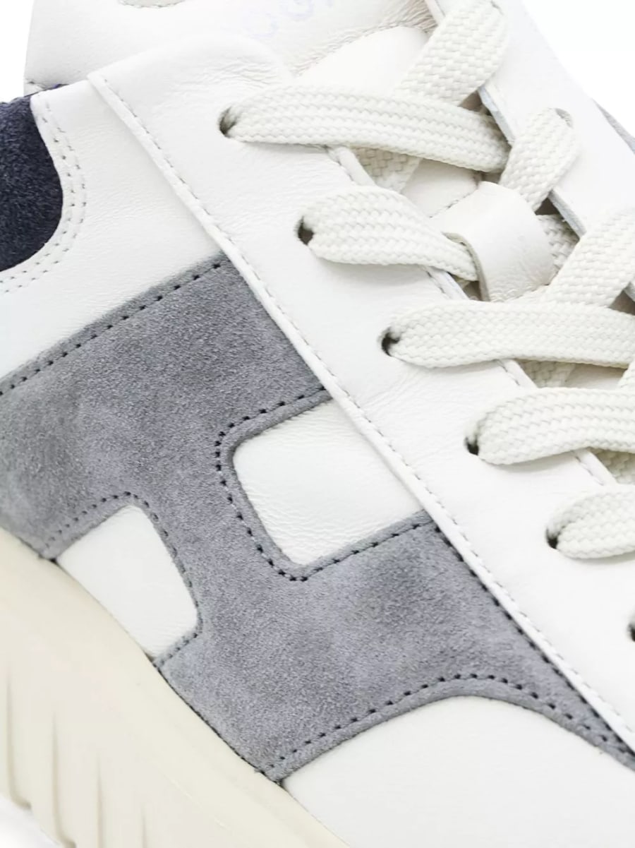 Hogan Sneakers in pelle H-Stripes, view 3
