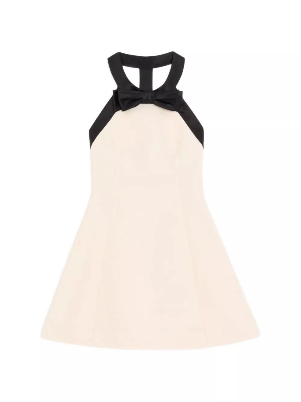 Valentino Abito mini in misto lana e seta
