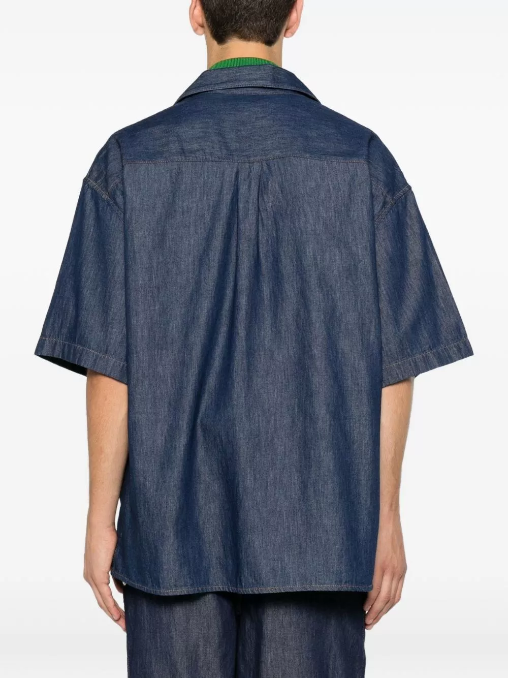 Loewe Camicia in denim Aanagram, view 2