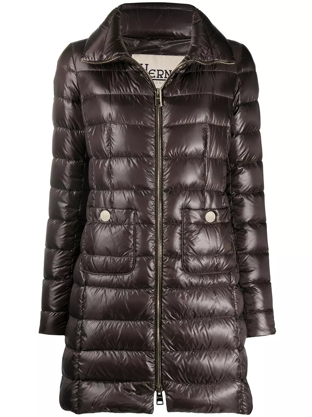 Herno Giacca midi in piuma Maria