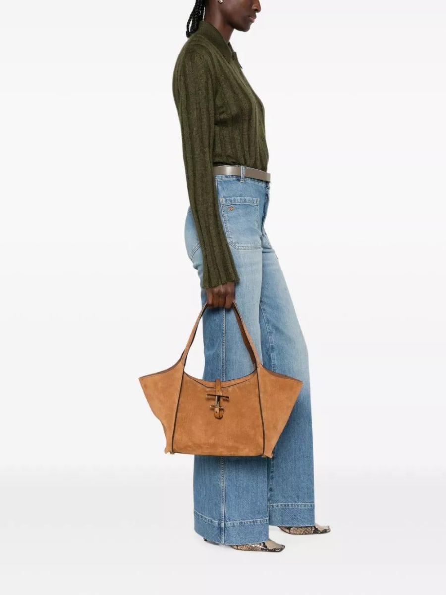 Tod's Borsa Tote in pelle T-Timeless piccola, view 5