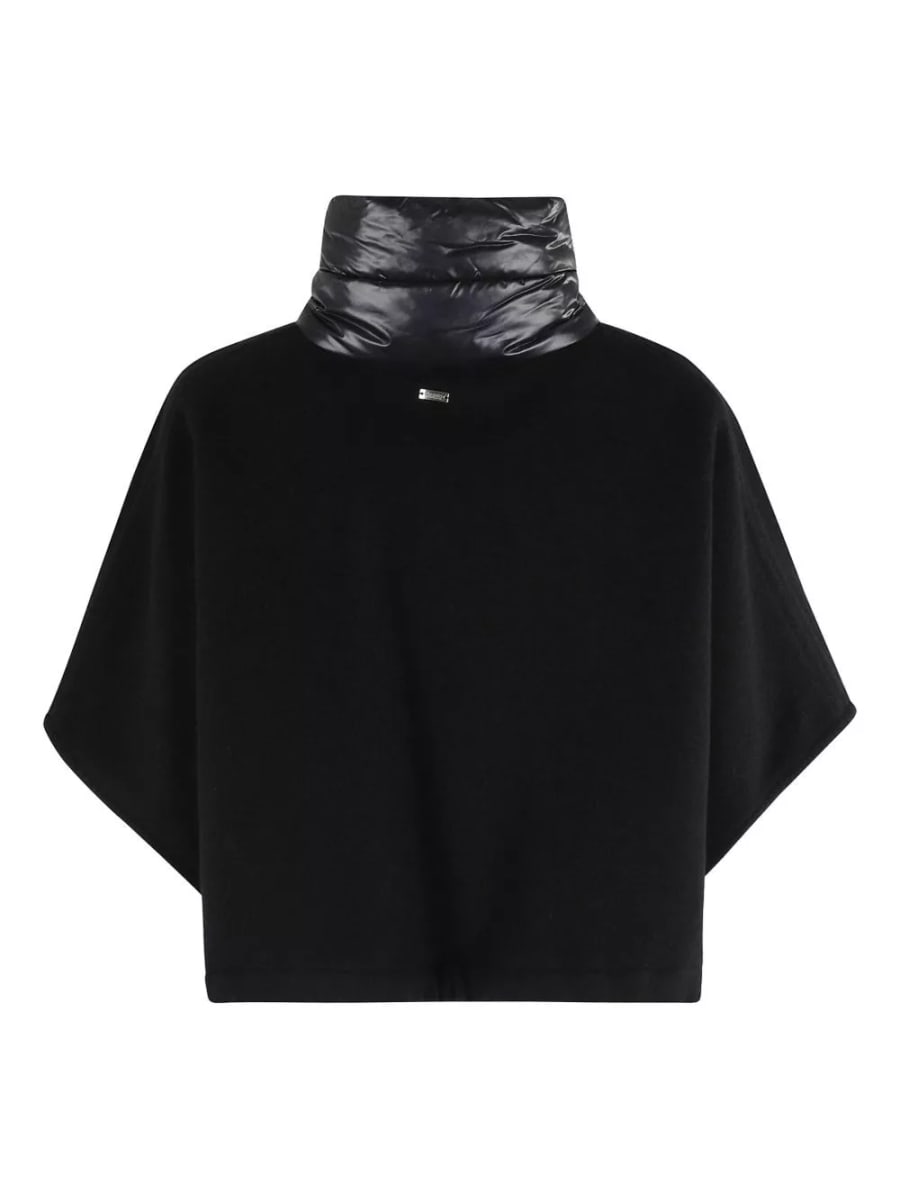 Herno Giacca corta in piuma di lana e nylon, view 2