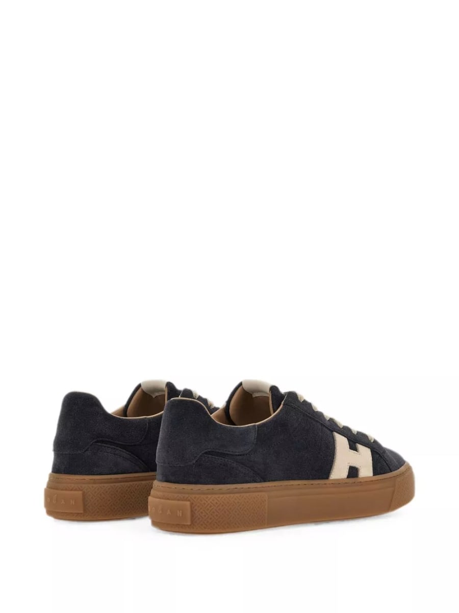 Hogan Sneakers in pelle H705, view 4