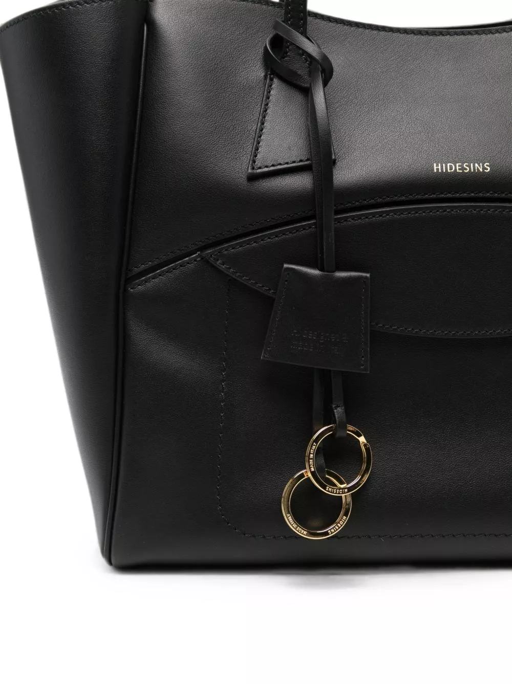 Hidesins Borsa shopping in pelle, view 2
