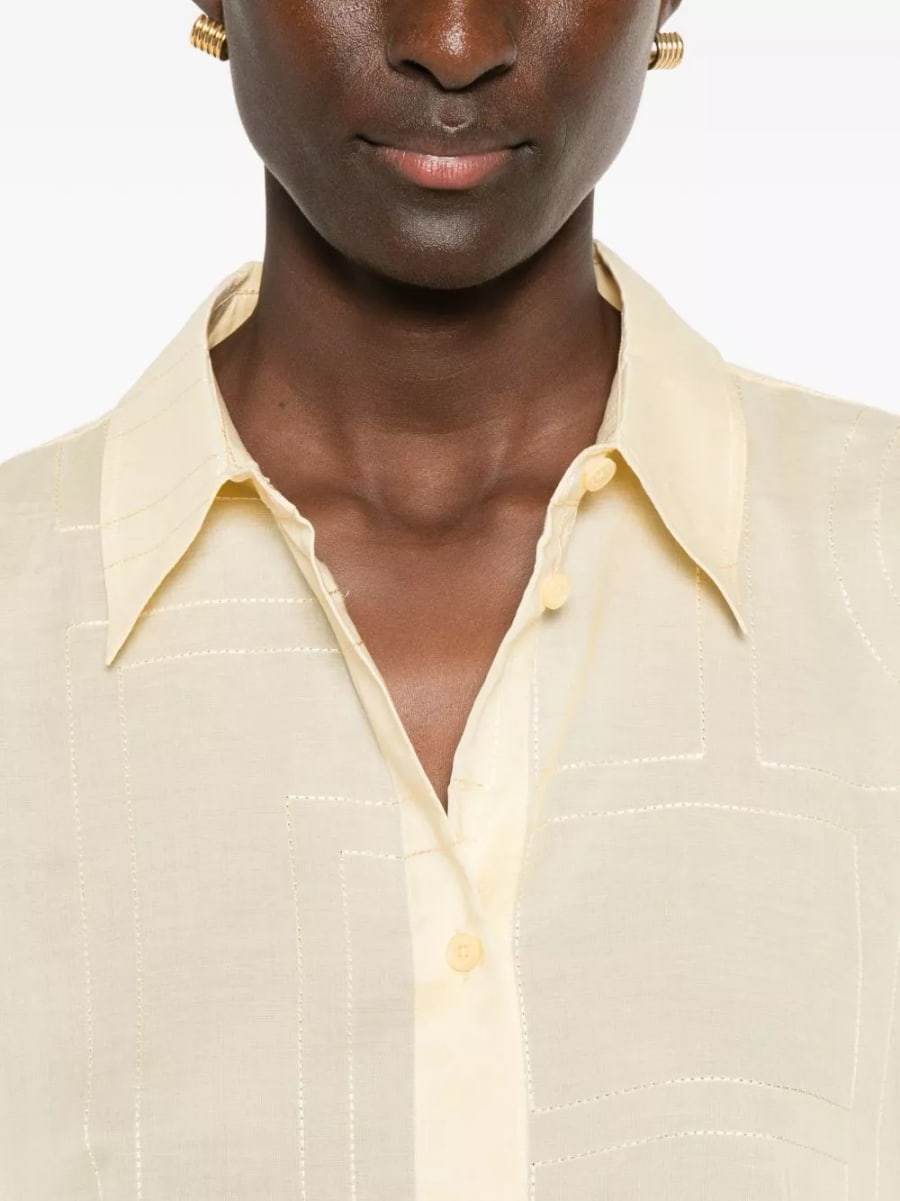 Toteme Camicia in misto cotone, view 3