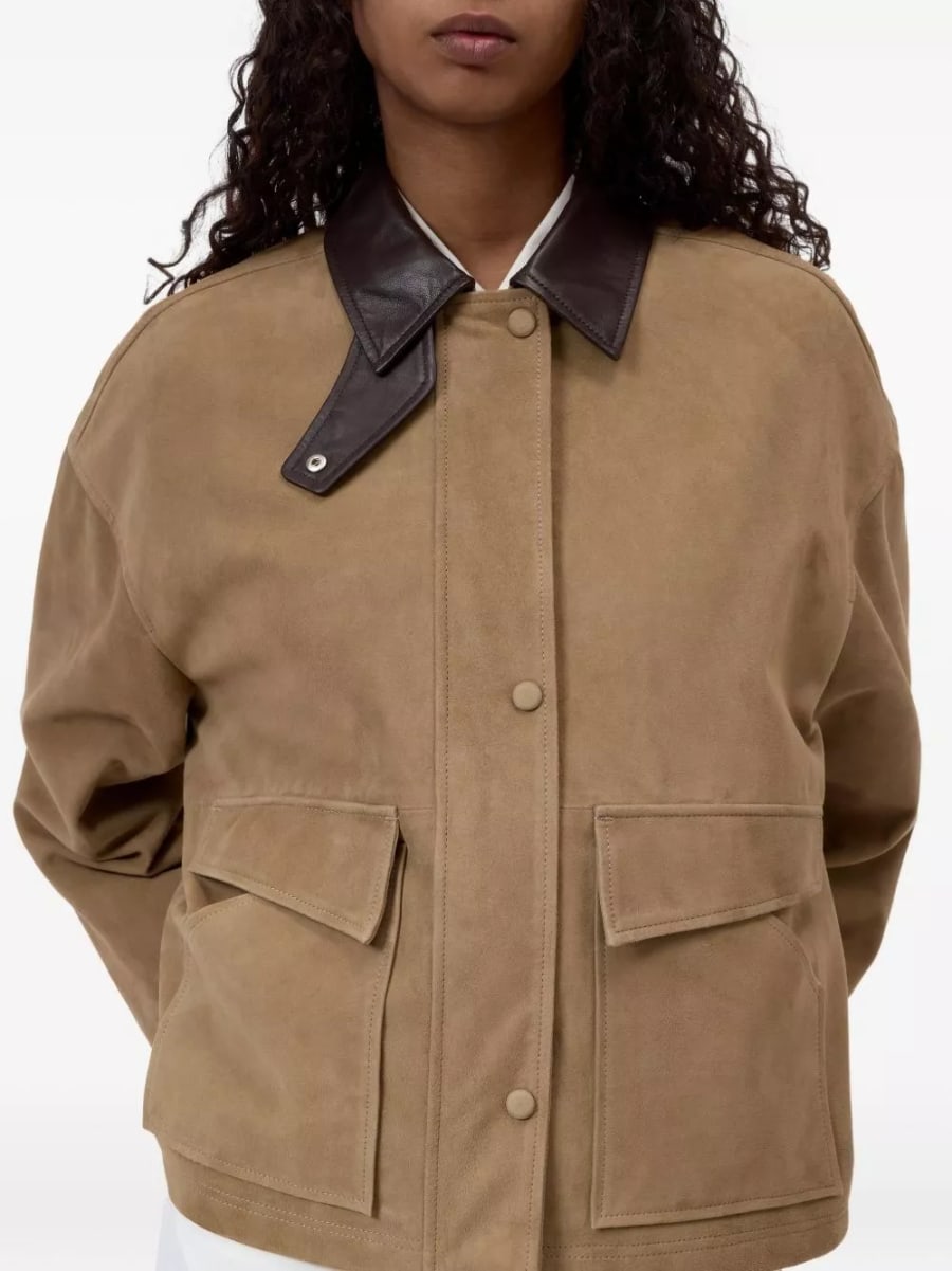 Closed Giacca in pelle, view 4
