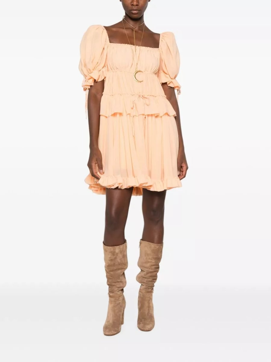 Chloé Abito mini in seta, view 2
