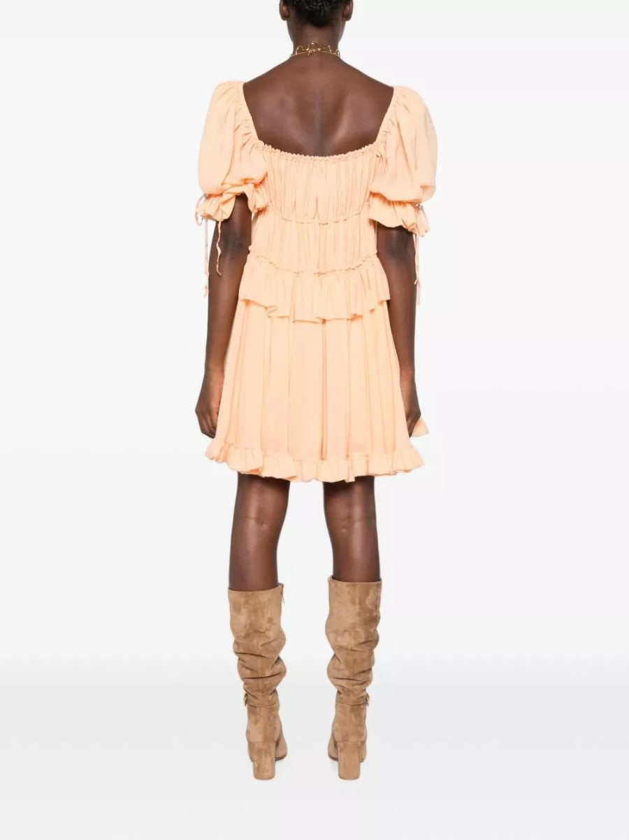Chloé Abito mini in seta, view 5