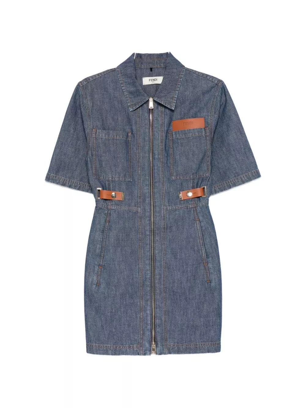 Fendi Abito corto in denim