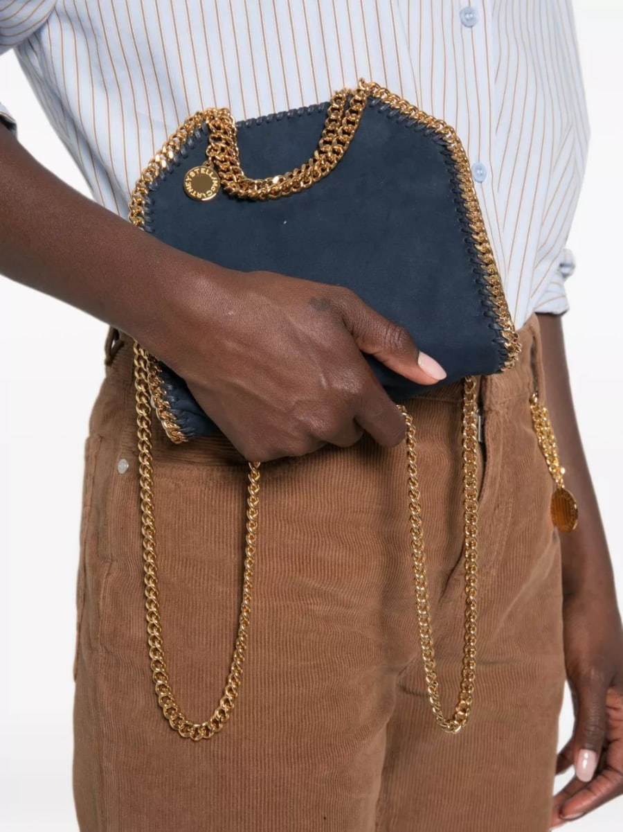 Stella McCartney Borsa a tracolla Falabella tiny, view 5