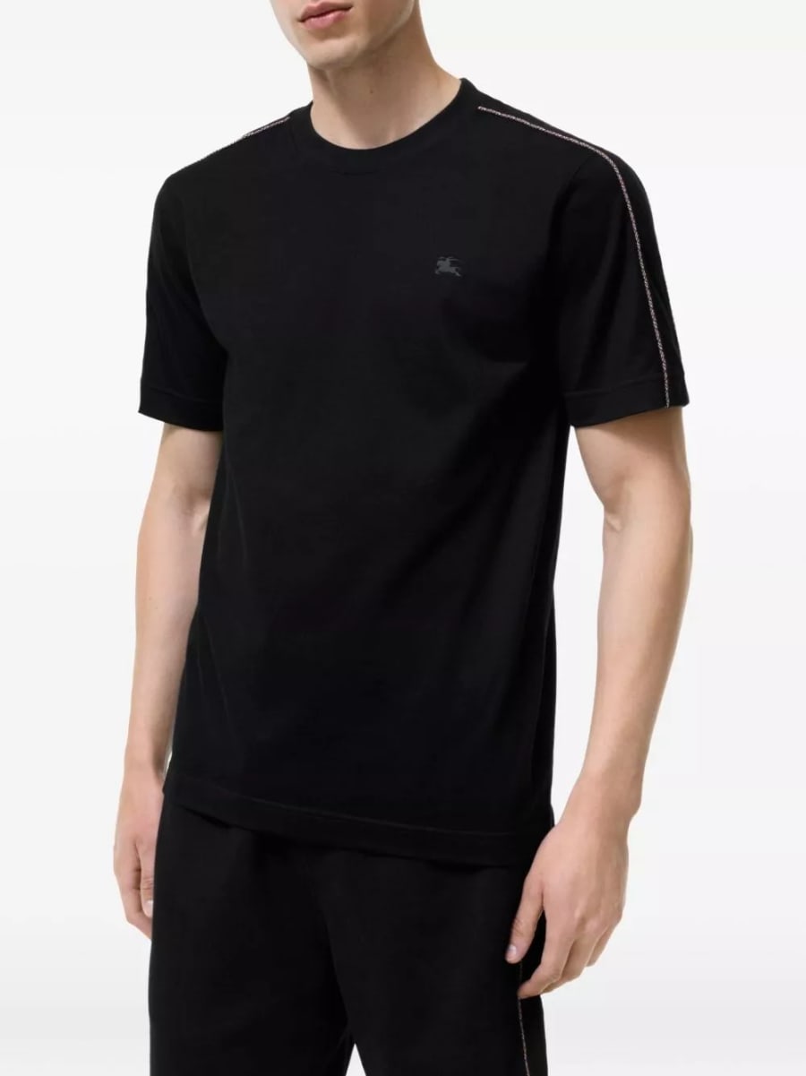 Burberry T-shirt in cotone Seth, view 3