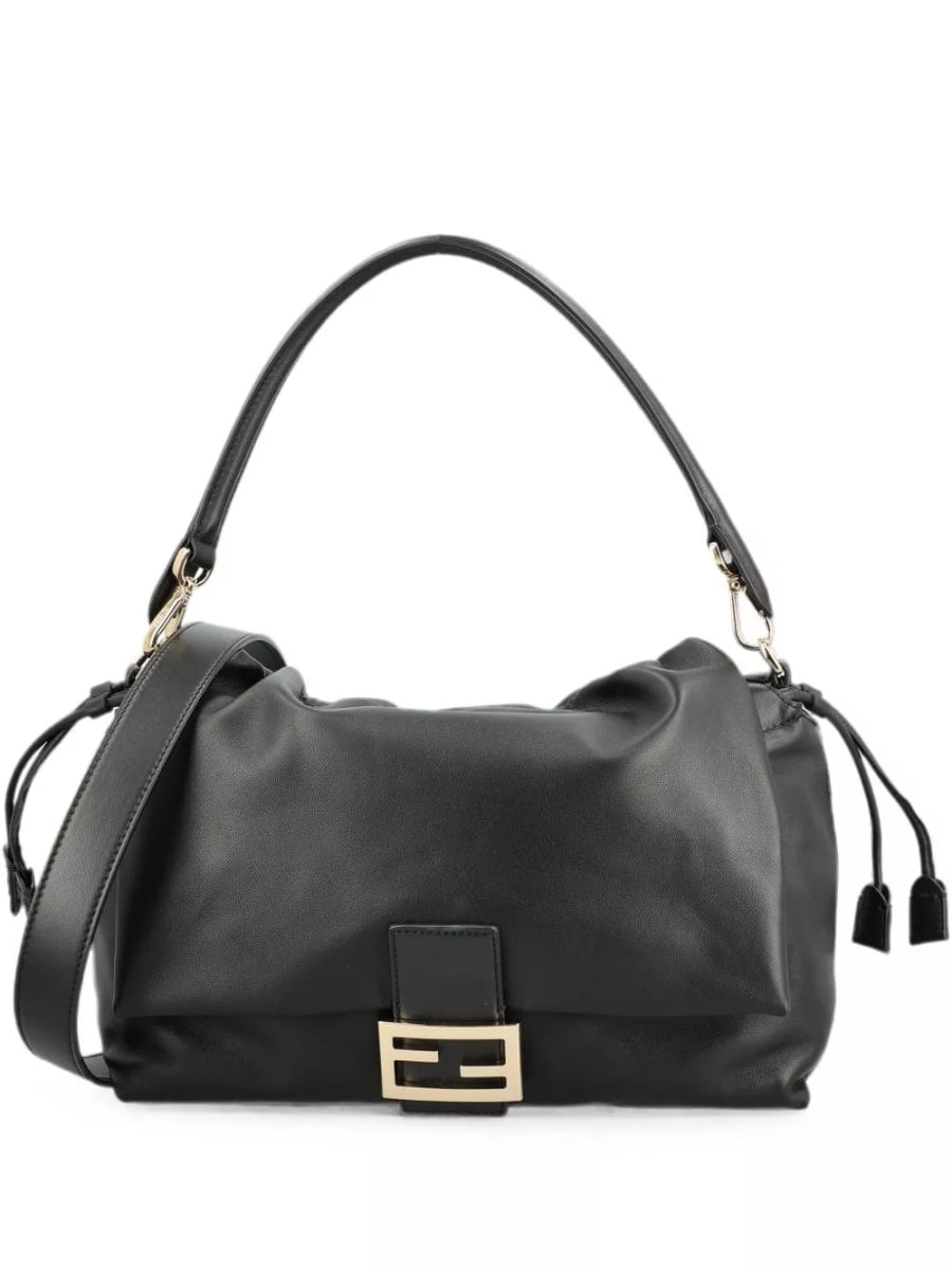 Fendi Baguette grande borsa a spalla in pelle
