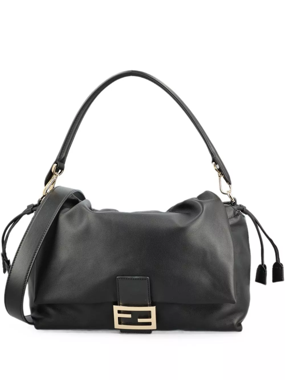Fendi Baguette grande borsa a spalla in pelle