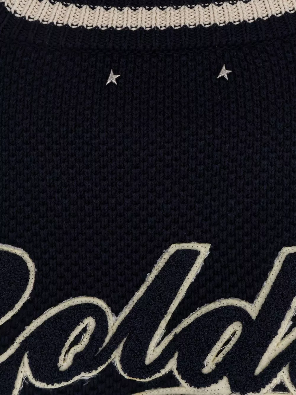 Golden Goose Maglione in cotone a girocollo, view 2