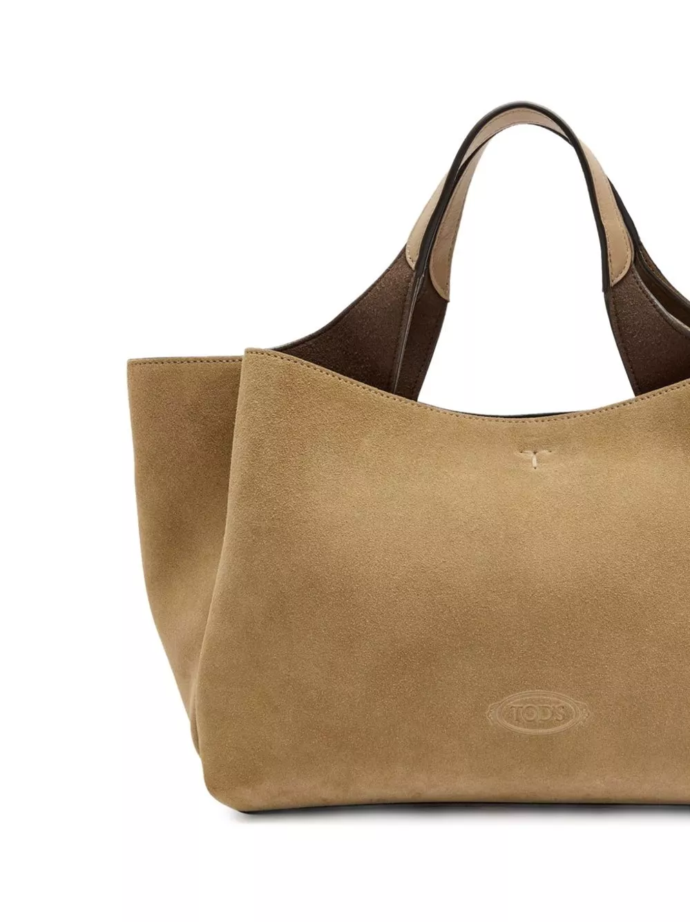 Tod's Borsa tote in micro pelle, view 2