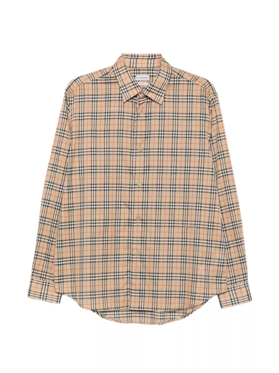 Burberry Camicia a quadri in cotone