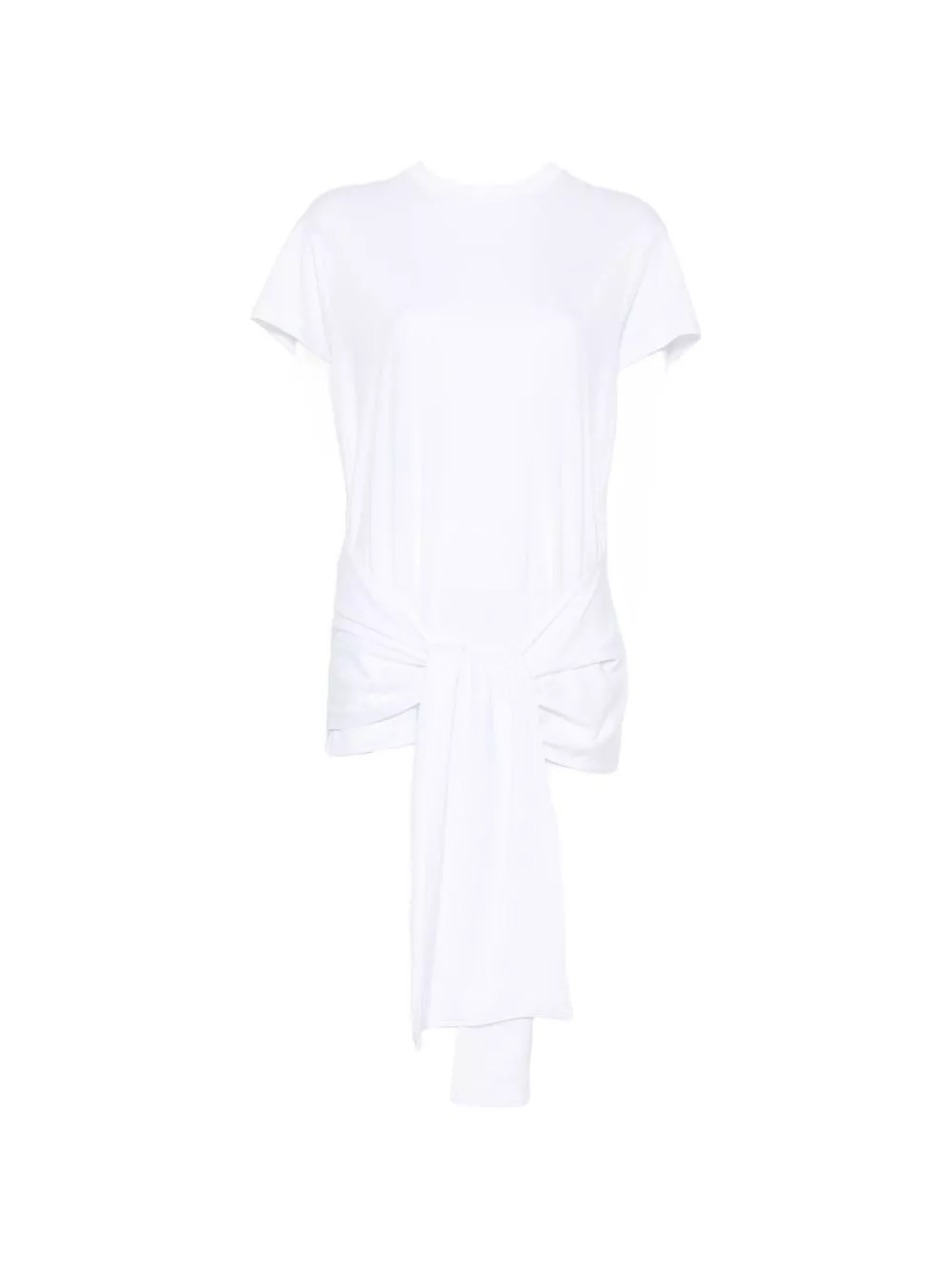 Toteme Top in misto cotone con cintura da annodare