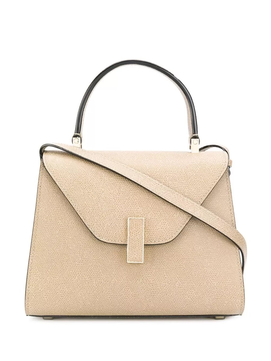 Valextra Borsa a mano mini Iside in pelle